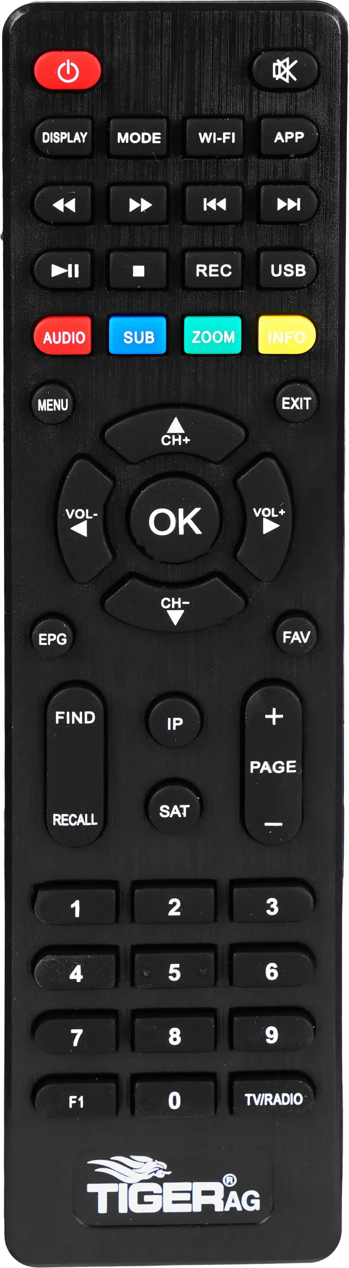 Tiger Boss V2 Receiver , 4K UHD , Blue