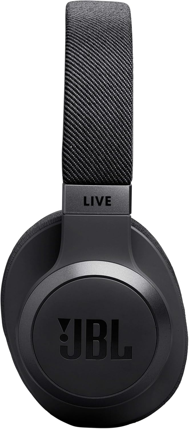 Jbl Live 770NC Wired and Wireless Over-Ear Headphones , Black