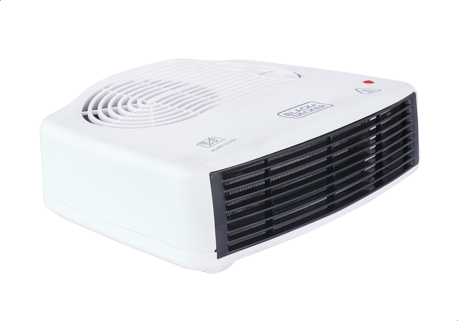 دفاية مروحة كهربائية بلاك اند ديكر HX230 ، 2400 وات ، ابيض - HX230