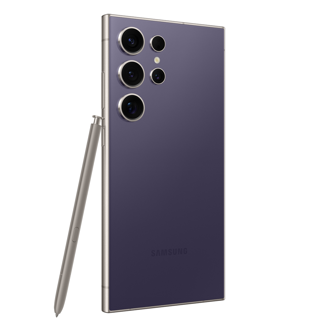 Samsung S24 Ultra , 256 GB , 12 GB , 4G , Dual-SIM - Titanium Violet