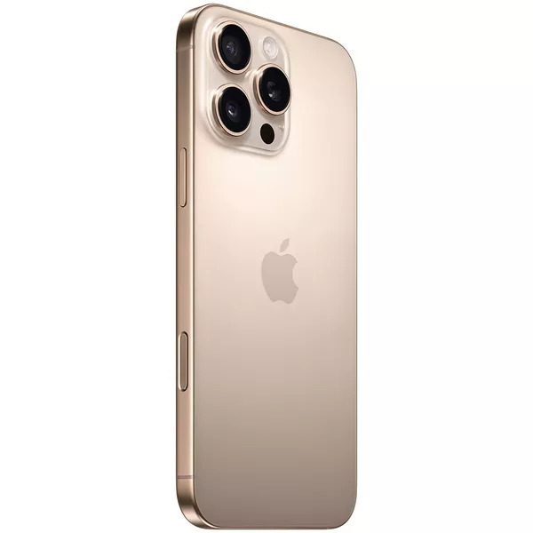 ابل ايفون 16 برو ماكس ، سعة 512 جيجا بايت ، رام 8 جيجا بايت ، شبكة 5G ، شريحة واحدة - ديزرت تيتانيوم