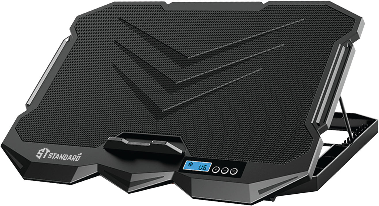 Standard ICE04Plus Laptop Cooling Pad ,Black