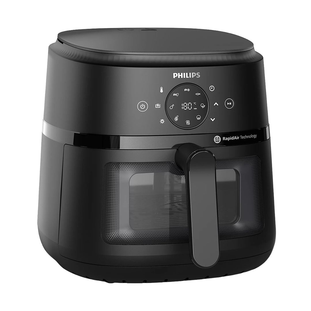 Philips NA23000 Digital Air Fryer , 6.2 Liter Black