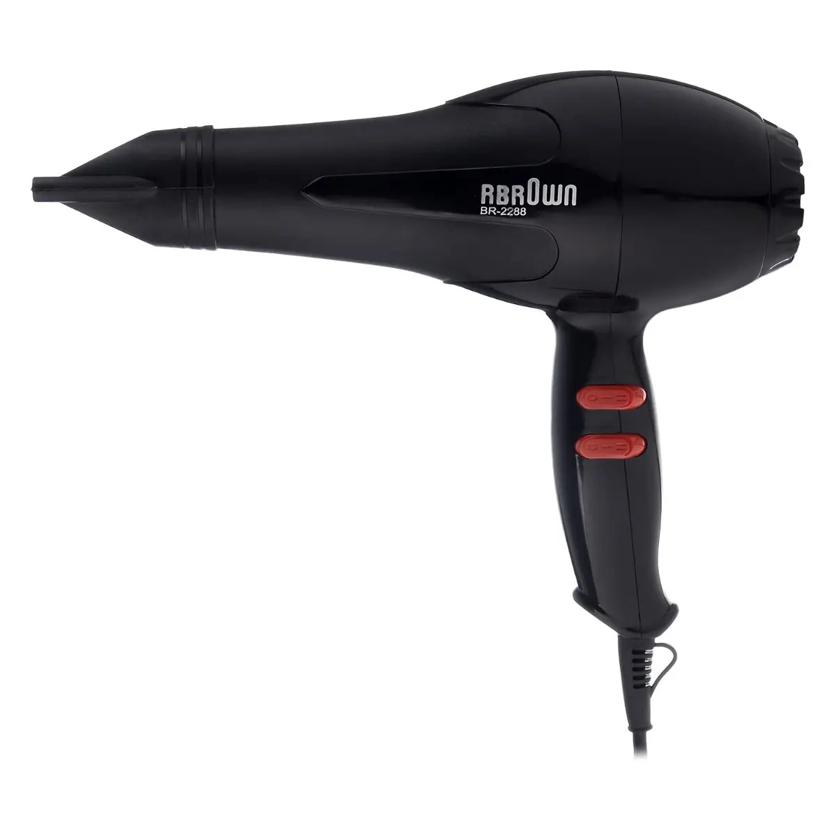 Rbrown Hair Dryer 3000 Watt , Multi Color - BR-2288