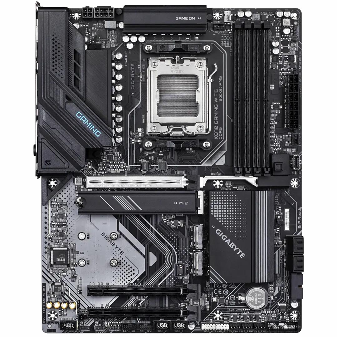 Gigabyte X870 GAMING WiFi 6 Motherboard , AMD ATX Black