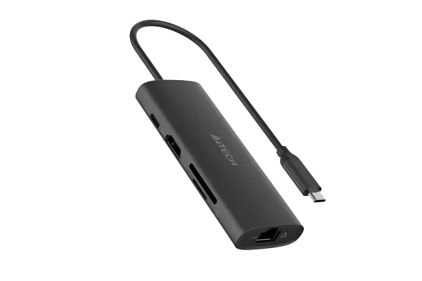 موزع USB Type C ايه 4 تيك - DST-80C