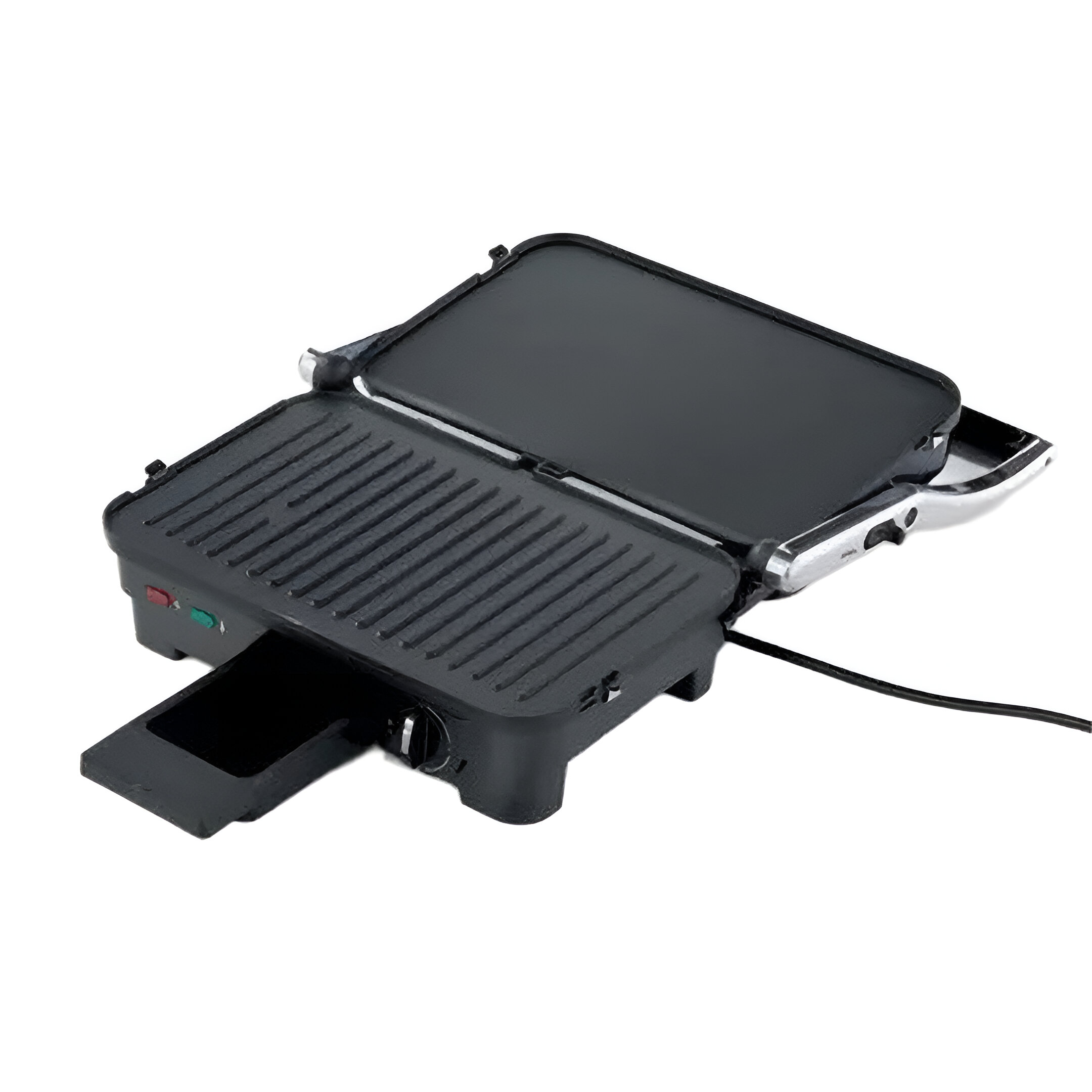 Kenwood Health Electric Grill , 1800 Watt , Black Silver - HGM50SI
