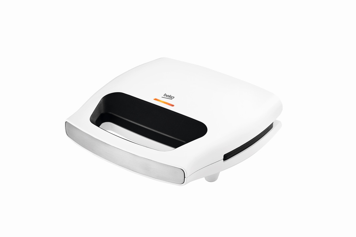 Beko Glow Sandwich Maker 700 Watt White - SWM 2971 W
