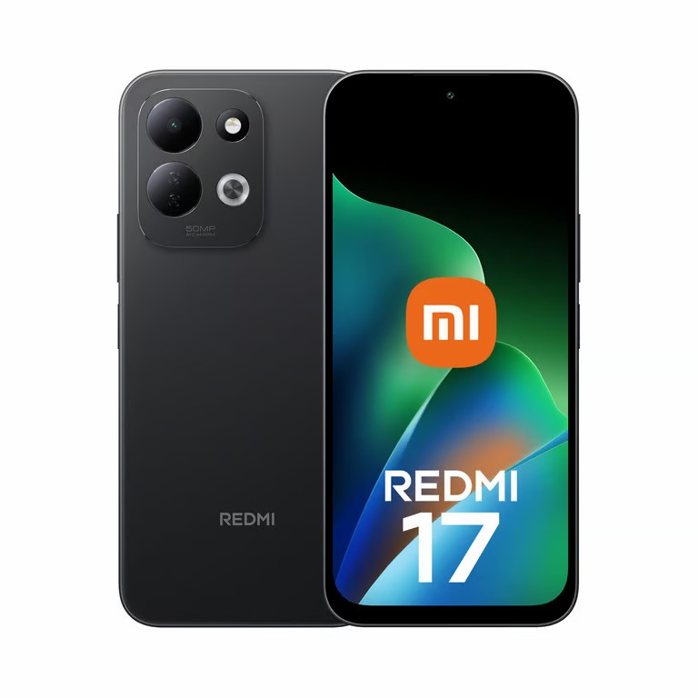 شاومي ريدمي 17 ، سعة 256 جيجا بايت ، رام 6 جيجا بايت ، شبكة 4G ، شريحتين - اسود