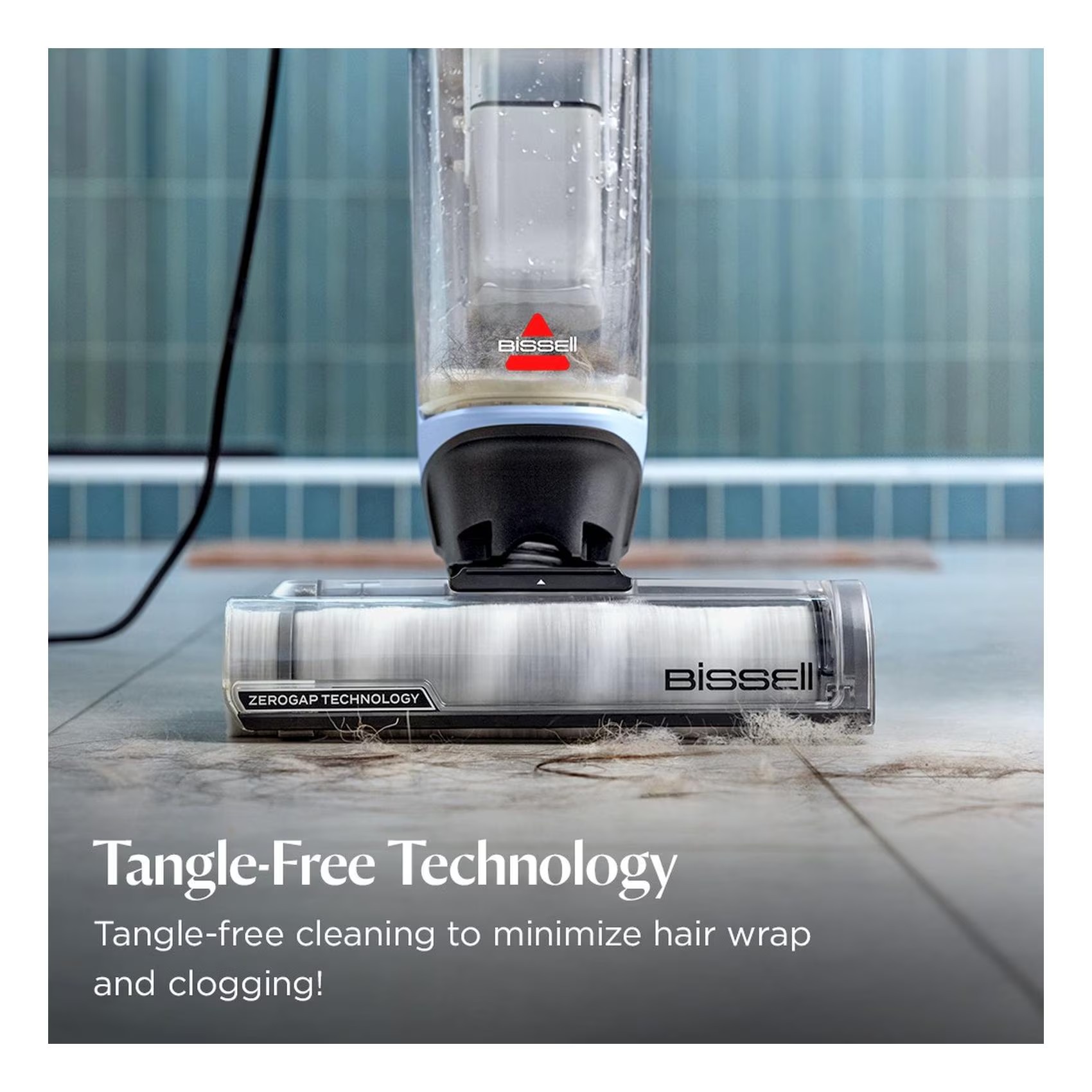 Bissell CrossWave Edge Bagless Carpet Cleaner White Black - 4088K