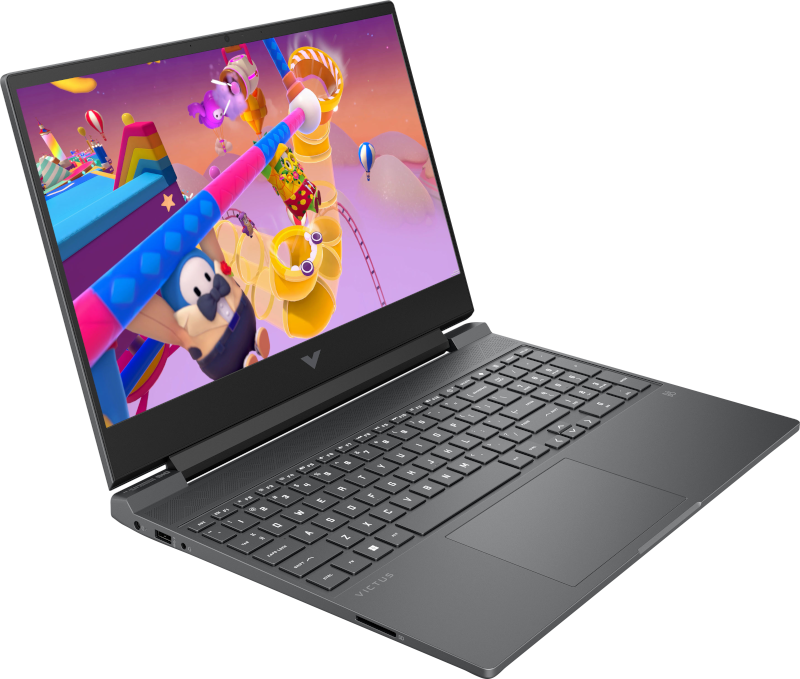لاب توب جيمنج اتش بي فيكتوس 15-fb3021ne ، معالج ايه ام دي رايزن 7 7445HS 15.6 بوصة ، هارد 512 جيجا بايت SSD ، رام 16 جيجا بايت ، كارت شاشة انفيديا جي فورس RTX 3050 ،ويندوز 11 - فضي ميكا