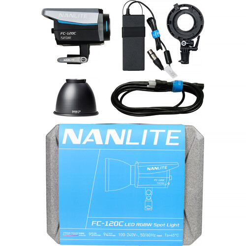 سبوت لايت ليد نانليت FC120C ،اسود