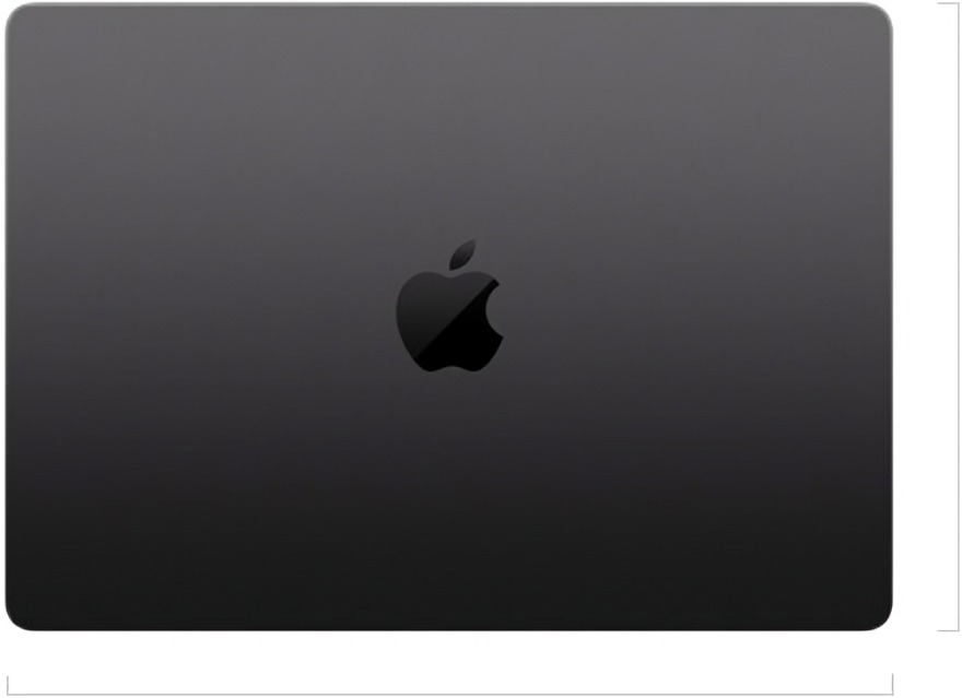 Apple MacBook Pro Laptop ,Apple M4 chip with 10-core CPU 14.2 Inch ,512 GB SSD ,24 GB ,Apple 10-Core GPU ,macOS - Space Black