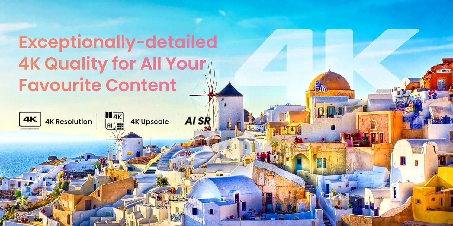 شاشة تلفزيون سمارت هايسنس ، مقاس 55 بوصة ، QLED ، دقة 4K UHD