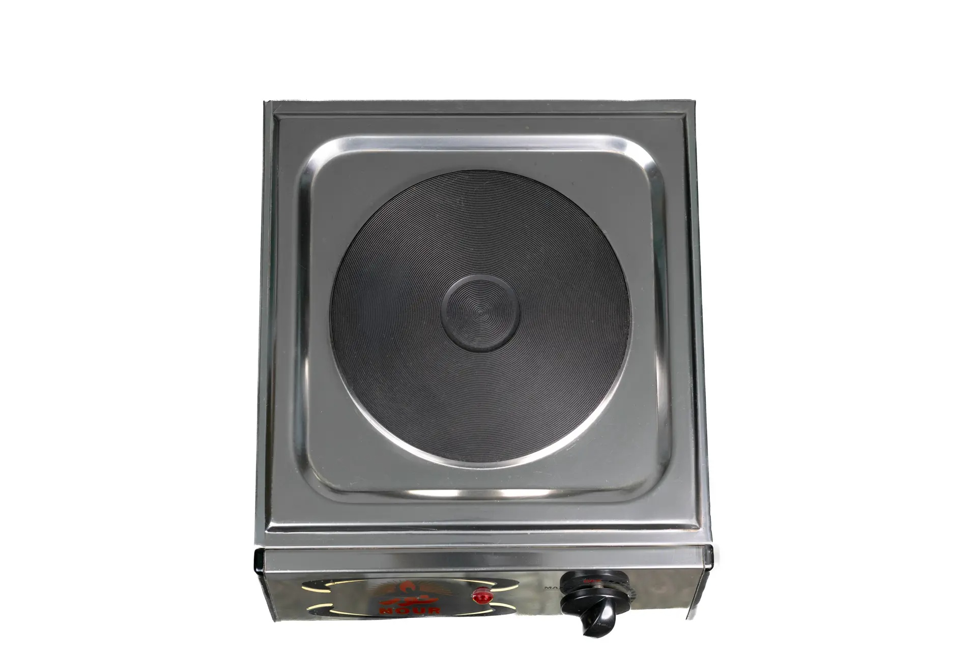 Nour Hot Plate ,1 Plate Burners ,1500 Watt Silver - ES-D1 E 1500