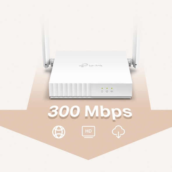 Tp-Link Multi-Mode Wi-Fi Router , 3 Ports , White - TL-WR820N
