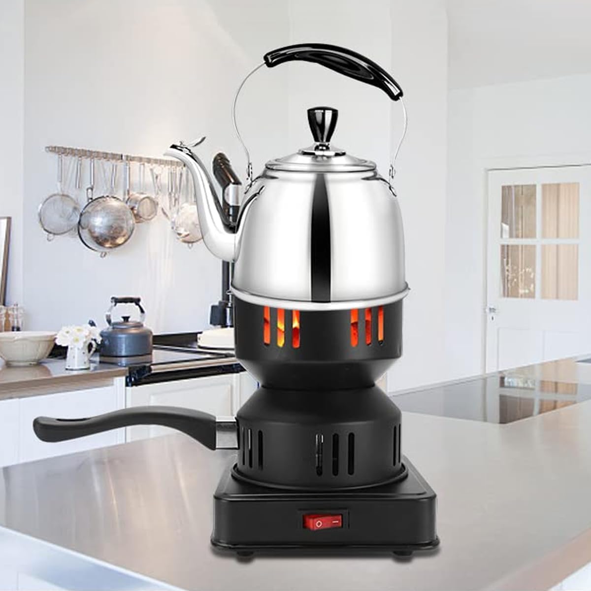 City Electric Charcoal Burner Black - HMA-1017