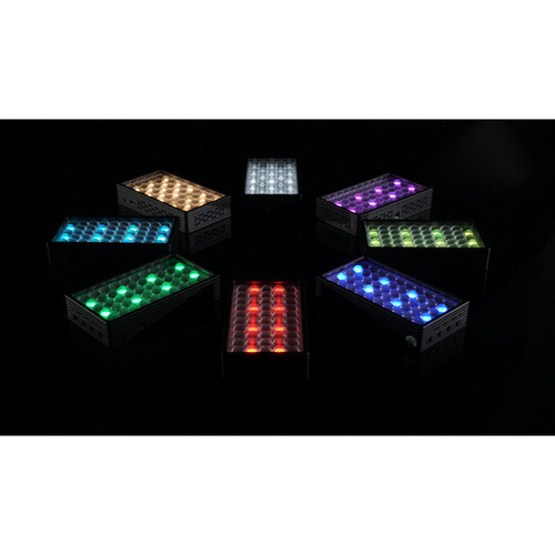 لوحة اضاءة LED صغيرة نانليت ليتولايت 5C ،اسود