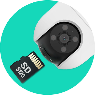 Ezviz H8c Pro Outdoor Pan and Tilt Wireless Security Camera , White - CS-H8c Pro (2K)