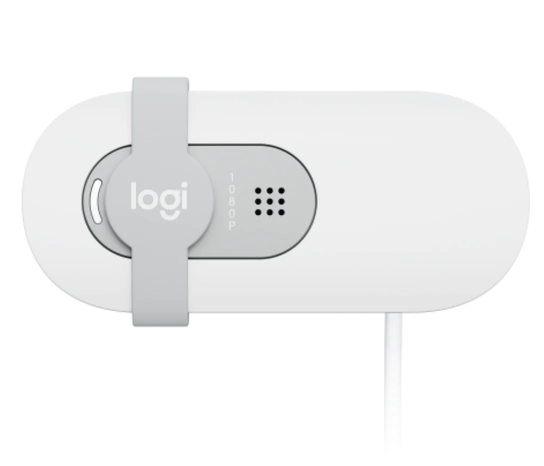 Logitech BRIO 100 Webcam , Off White