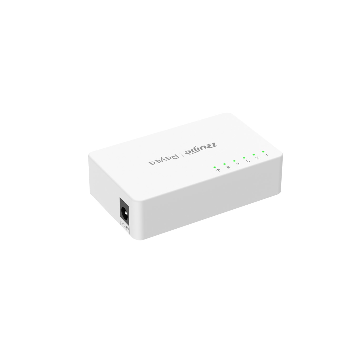 Ruijie Reyee Plastic Casing Non-PoE Switch , 5 Ports , White - RG-ES05G-L