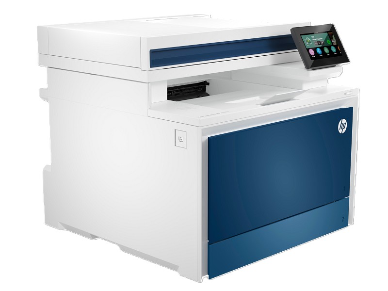 Hp Color LaserJet Pro MFP 4303fdw All in One Printer , White Blue