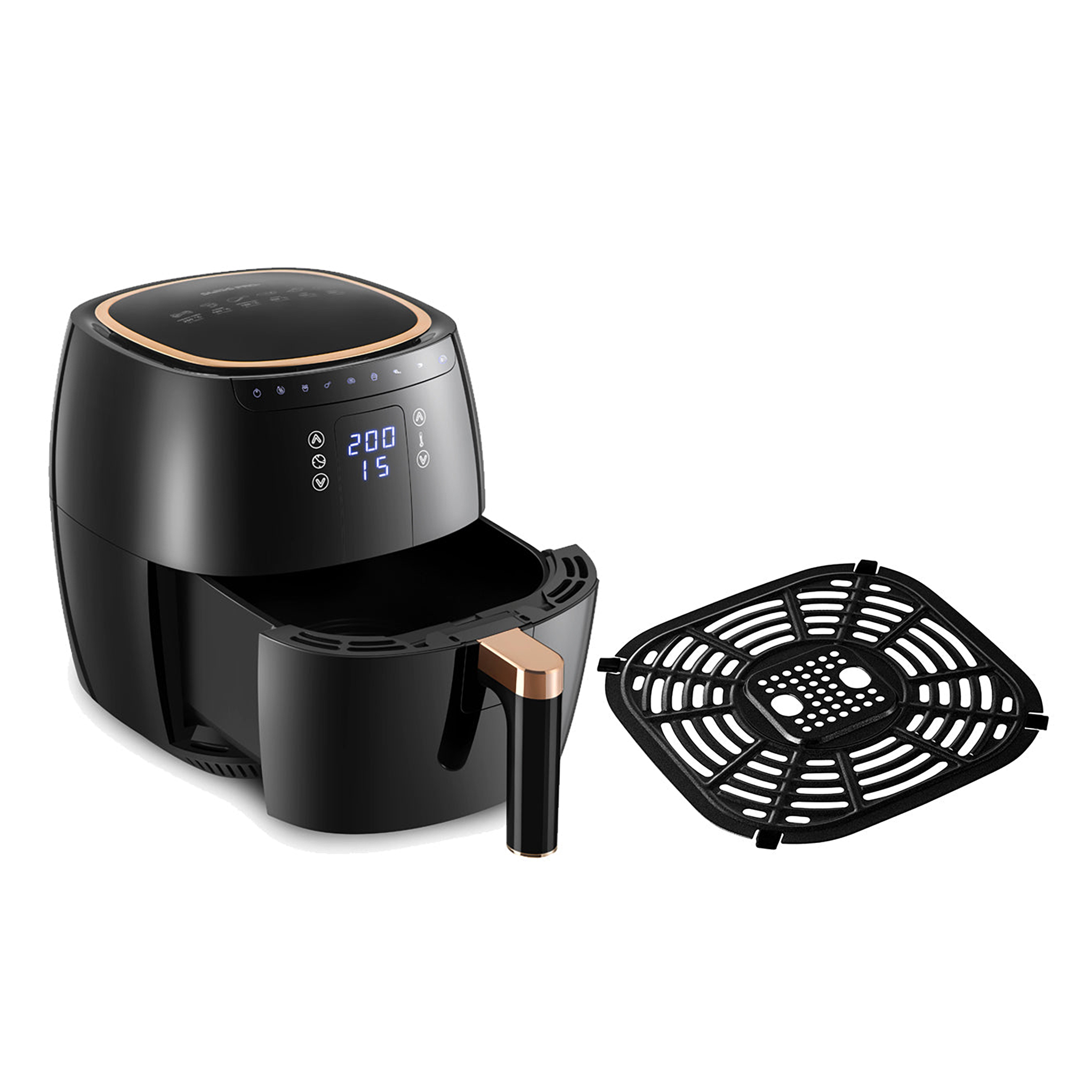 Swiss Pro Plus Air Fryer , 7 Liter , 1750 Watt Black - SP-DAF7LB