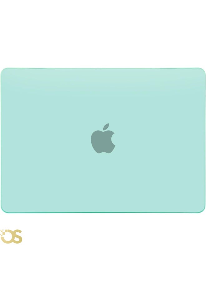 Generic Matte Hard Shell Case with Screen Protector for MacBook Air 13.3-inch (models A1932, A2179, A2337) , Green