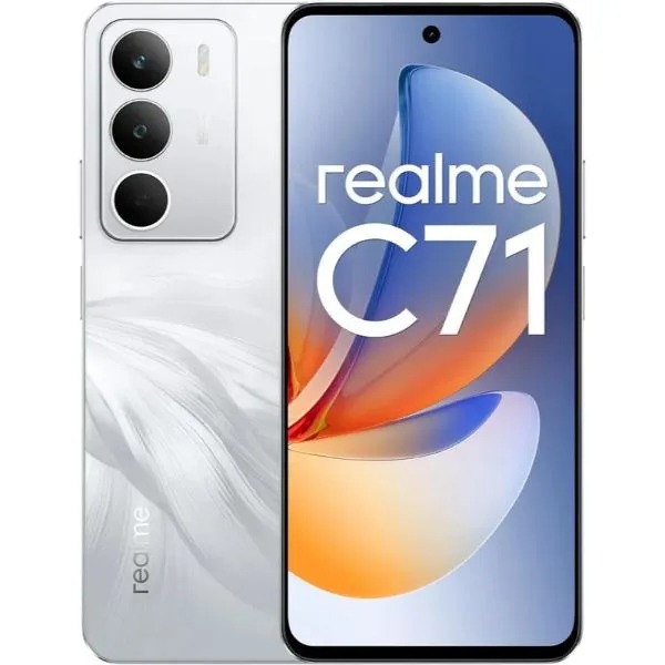ريلمي C71 ، سعة 256 جيجا بايت ، رام 4 جيجا بايت ، شبكة 4G ، شريحتين - ابيض سوان