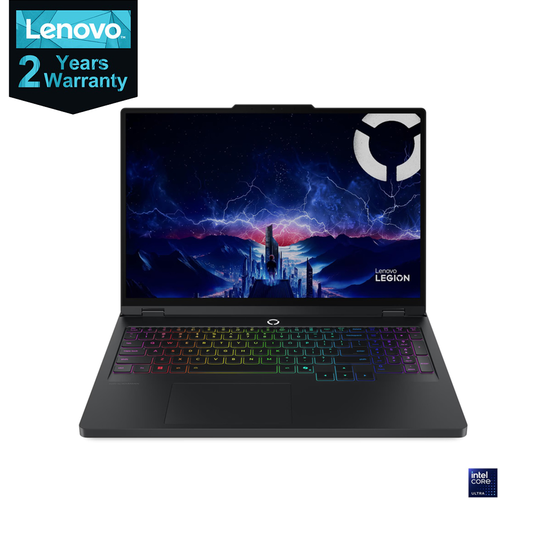 لاب توب لينوفو ليجن برو 5 - 16IRX10-83NN001SED ، معالج انتل كور i7-14650HX 16 بوصة ، هارد 512 جيجا بايت SSD ، رام 16 جيجا بايت ، كارت شاشة انفيديا جي فورس RTX 5050 ،ويندوز 11 - اسود اكليبس