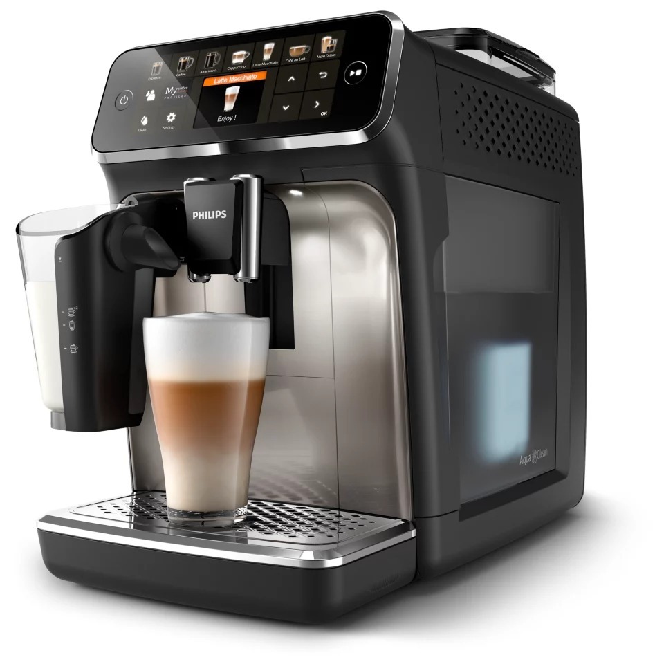 Philips Series 5400 Espresso Machine , 1.8 Liter , Chrome - EP5447/90