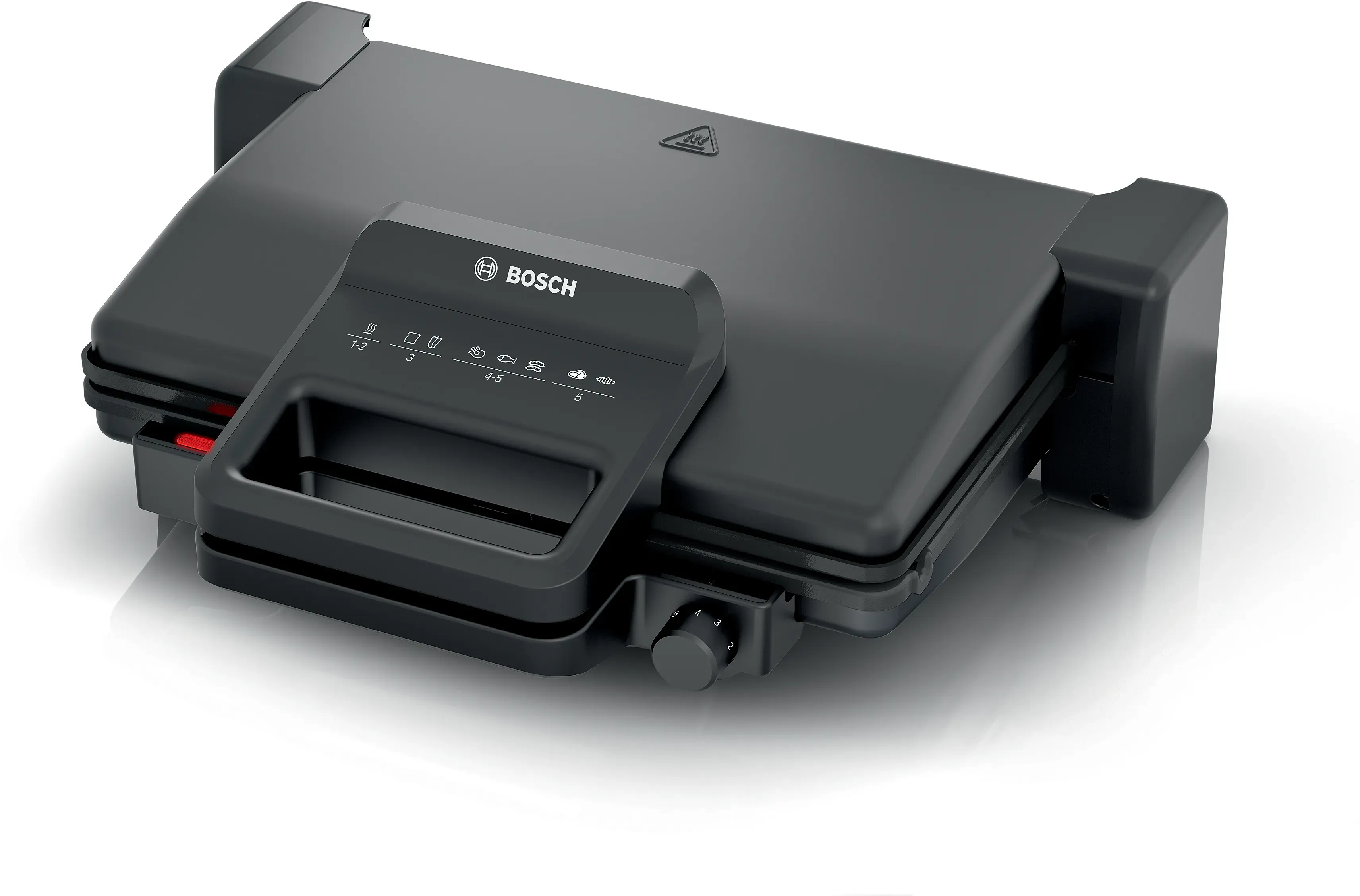 Bosch Electric Grill , 2000 Watt , Silver Black - TCG4215