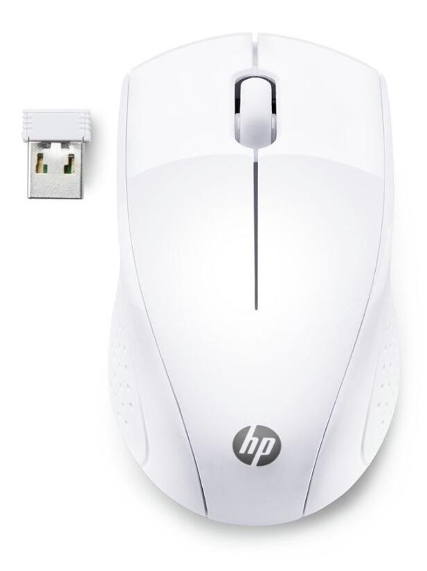 Hp 220 Wireless Mouse , White - 7KX12AA