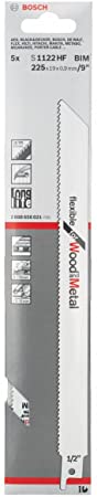 Bosch Sabre Saw Blades , Silver - 2608656021