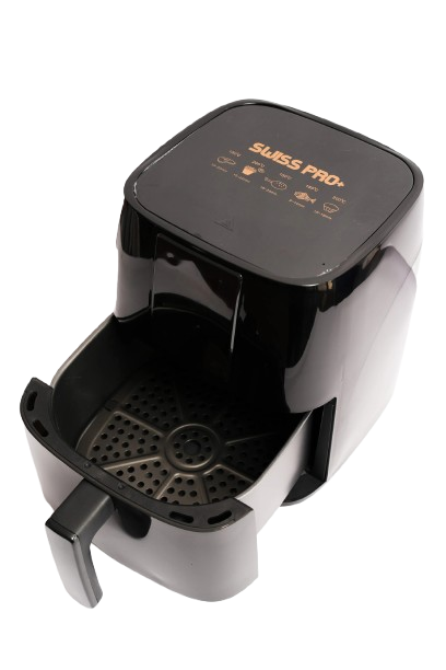 Swiss Pro Plus Digital Air Fryer , 5 Liter , 1450 Watt Black Gold - SP-AF5L.FB