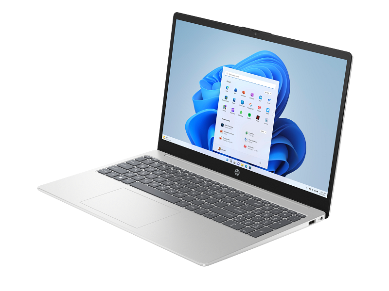 Hp AI 15-fd2036ne Laptop ,Intel Core Ultra 5 225U 15.6 Inch ,512 GB SSD ,8 GB ,Integrated Intel Graphics ,Windows 11 - Natural Silver