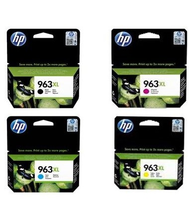 Hp 963XL Ink Cartridge Set ,Multi Color