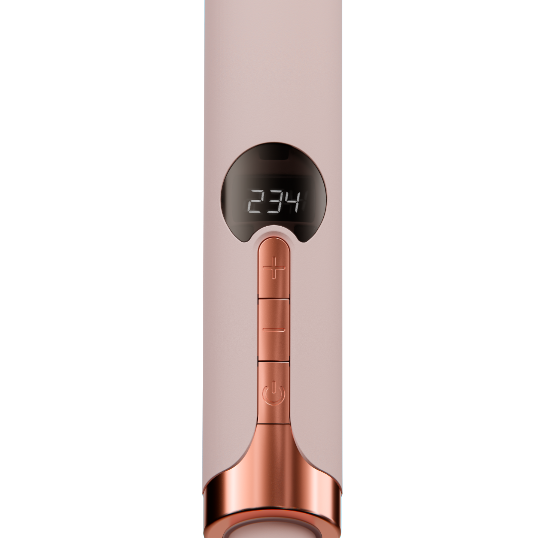 CH & BE Curla Hair Brush 230 Celsius , Pink - CB-H12-BP