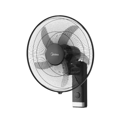 مروحة حائط ميديا ، مقاس 18 بوصة ، اسود - FW45-25M-BK