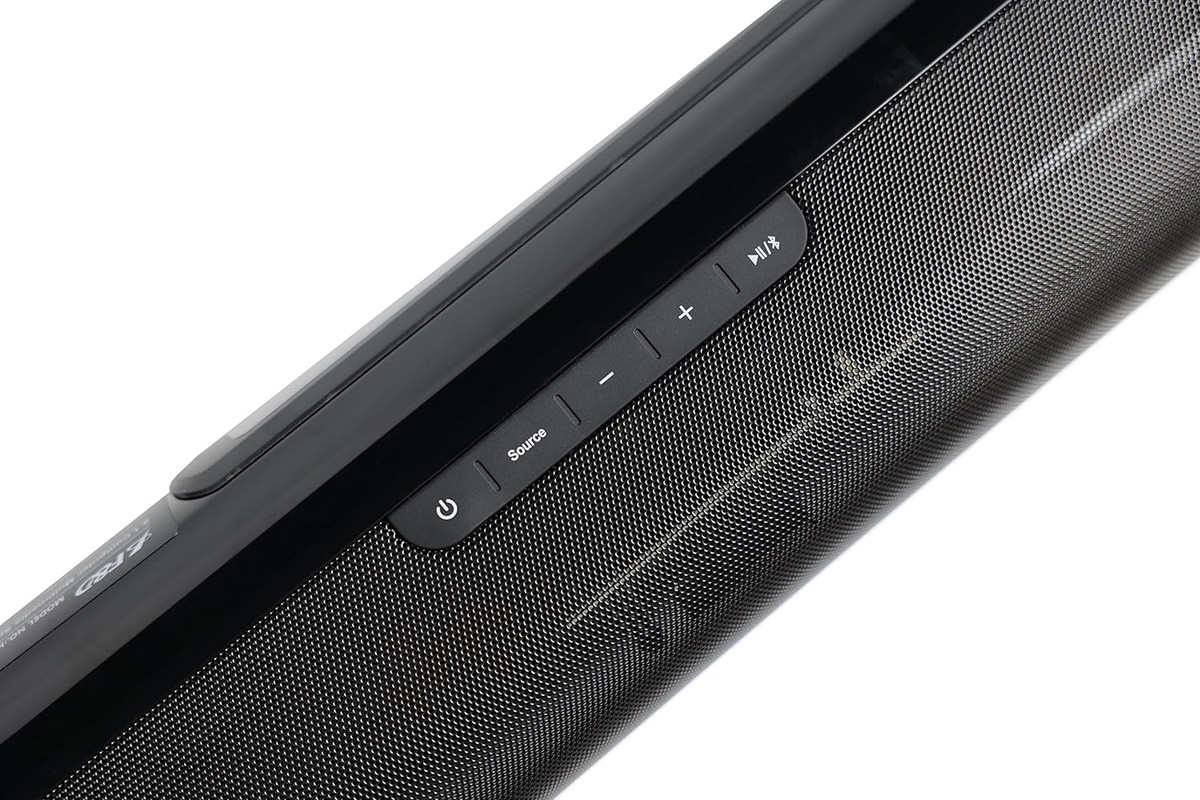 F&D Bluetooth Sound Bar with Wired Subwoofer , 2 Channels , Black - HT-330