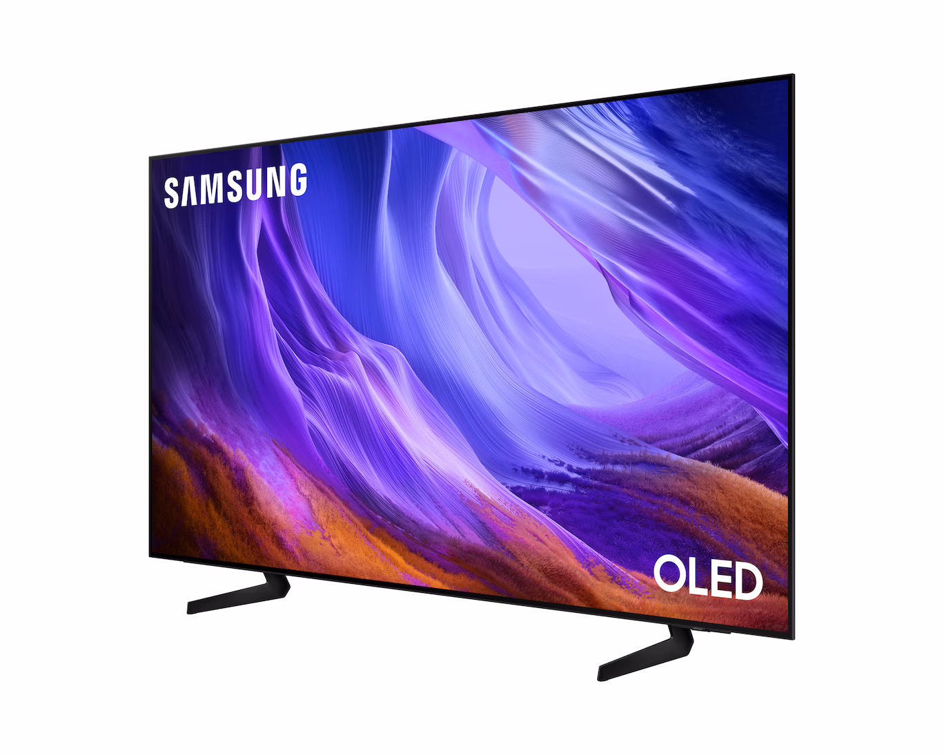 شاشة تلفزيون سمارت سامسونج ، مقاس 77 بوصة ، OLED ، دقة 4K UHD ، بريسيفر داخلي - QA77S85HAEXEG