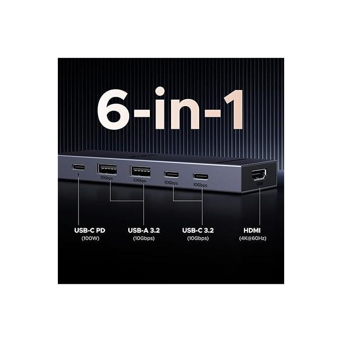 موزع USB متعدد المنافذ يوجرين ريفودوك - 45363