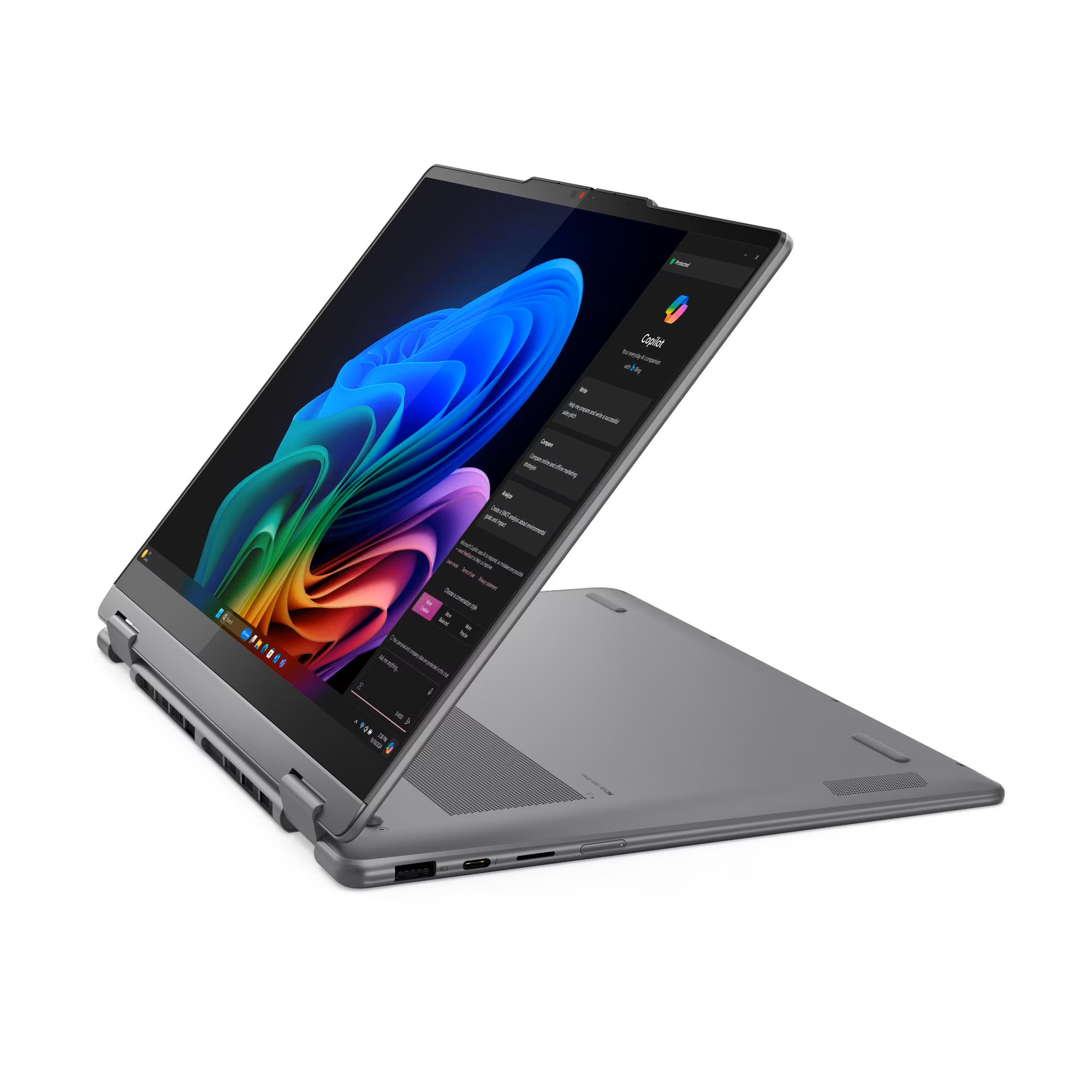 Lenovo YOGA 7 14ILL10 2-in-1 83JQ0097ED Laptop ,Intel Ultra 7 258V 14 Inch ,1 Terabyte SSD ,32 GB ,Intel Arc Graphics ,Windows 11 - Luna Grey