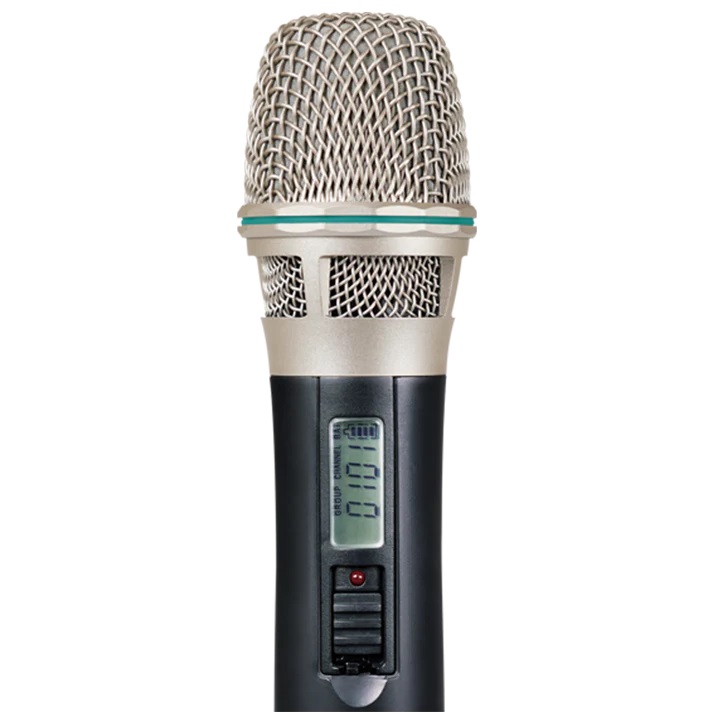ميكروفون محمول لاسلكي بتقنية UHF ميبرو ، اسود - ACT-32H