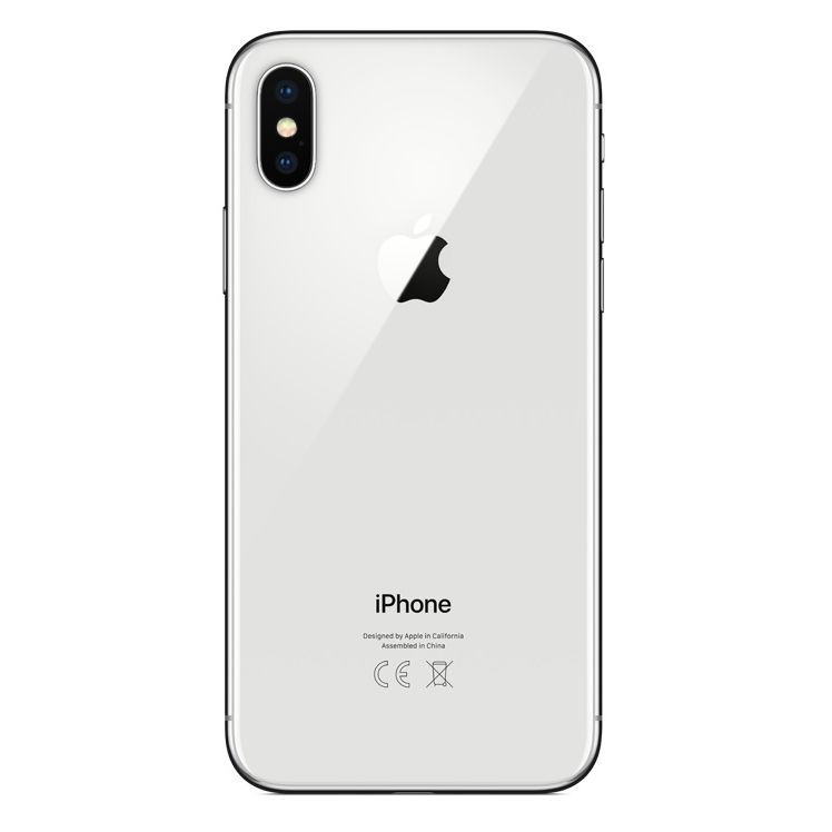 ابل ايفون x ، سعة 256 جيجا بايت ، رام 3 جيجا بايت ، شبكة 4G LTE ، شريحة واحدة - فضي