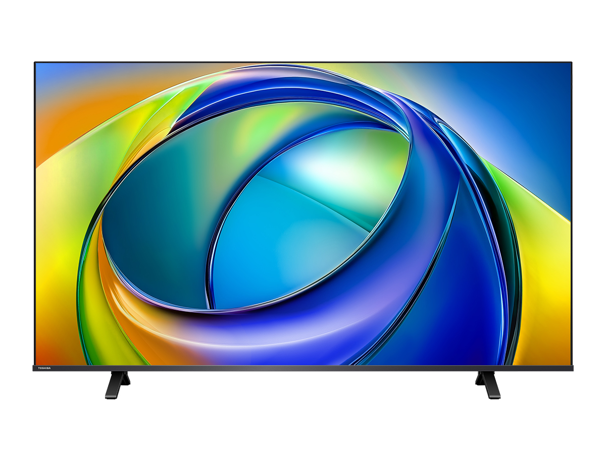 شاشة تلفزيون سمارت توشيبا ، مقاس 55 بوصة ، ليد ، دقة 4K UHD ، بريسيفر داخلي - 55C350RP