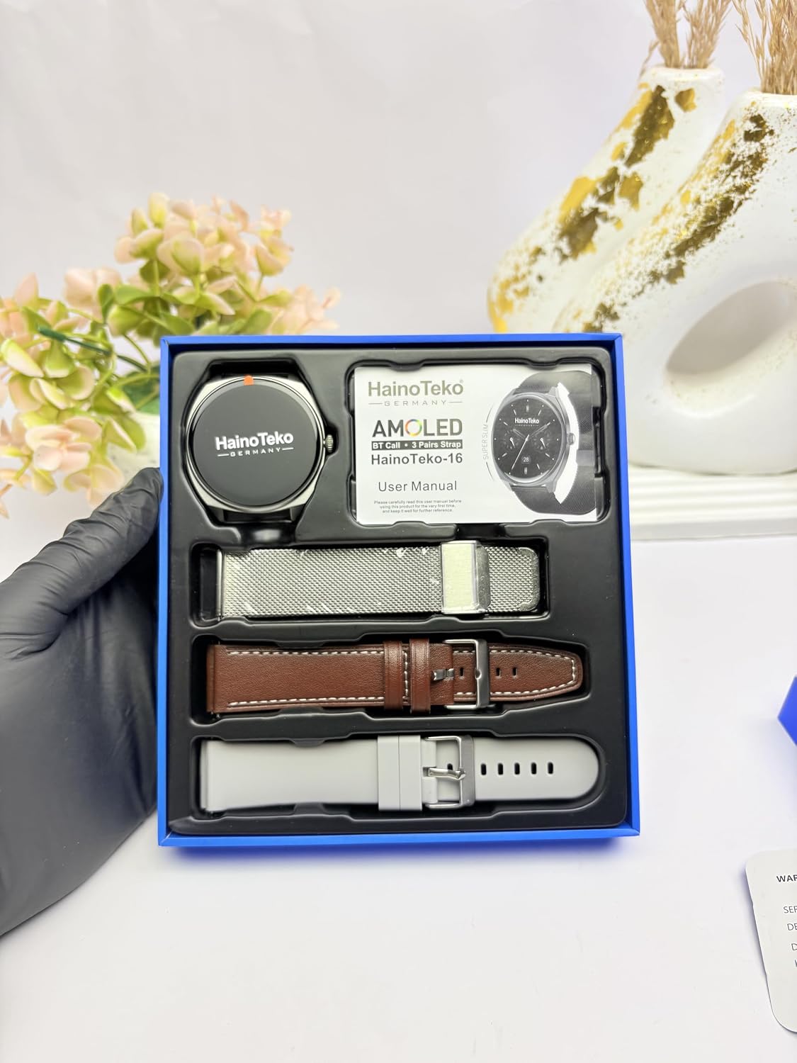 Haino Teko 16 Smart Watch , 1.43 Inch Silver