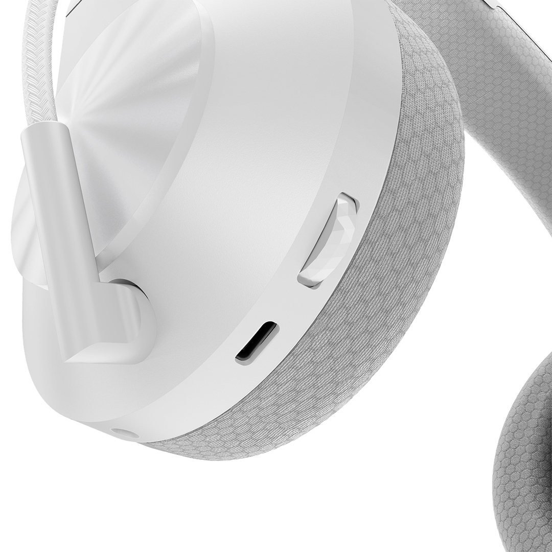 Lenovo Legion H600 Wired and Wireless Gaming Headset with Microphone , White Grey