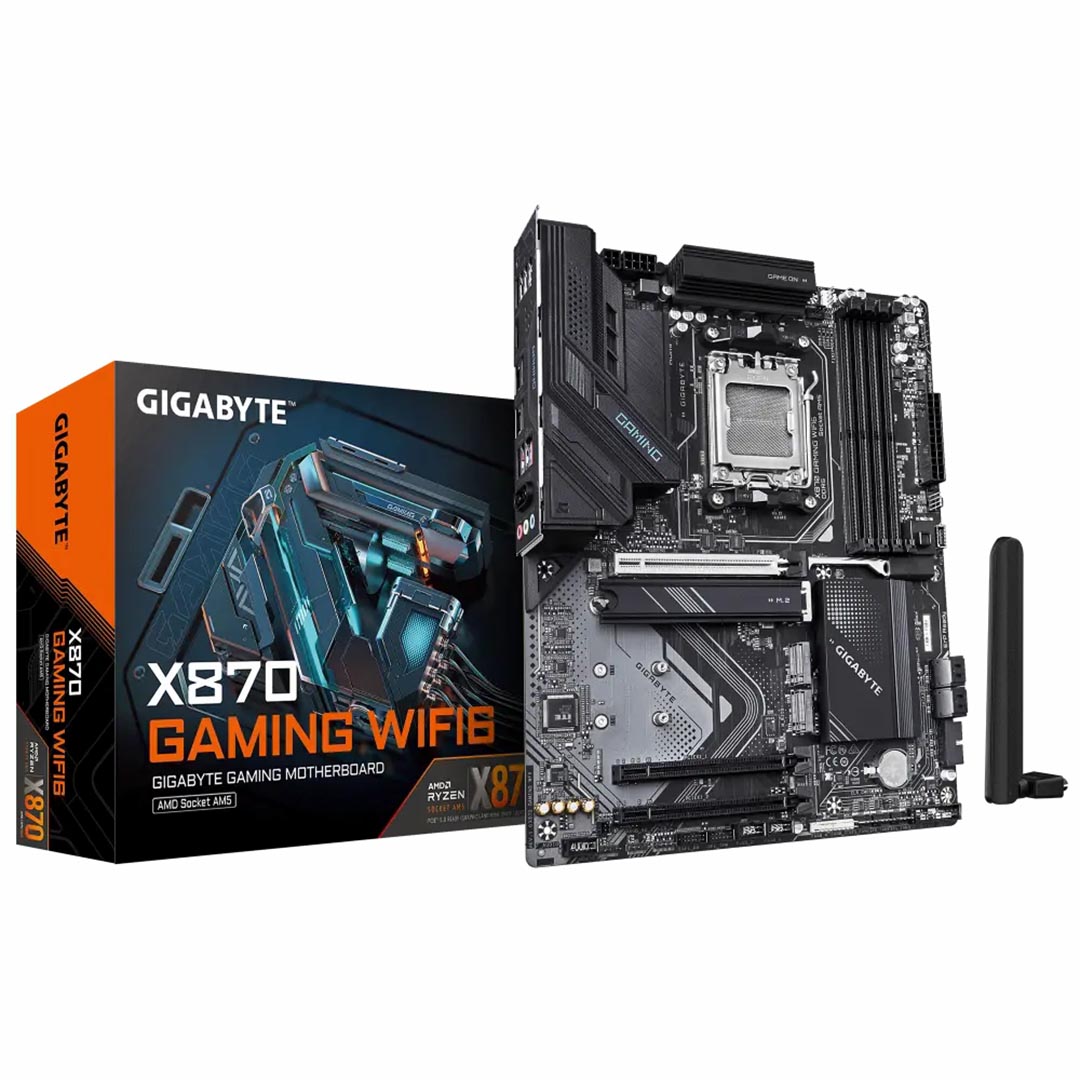 Gigabyte X870 GAMING WiFi 6 Motherboard , AMD ATX Black