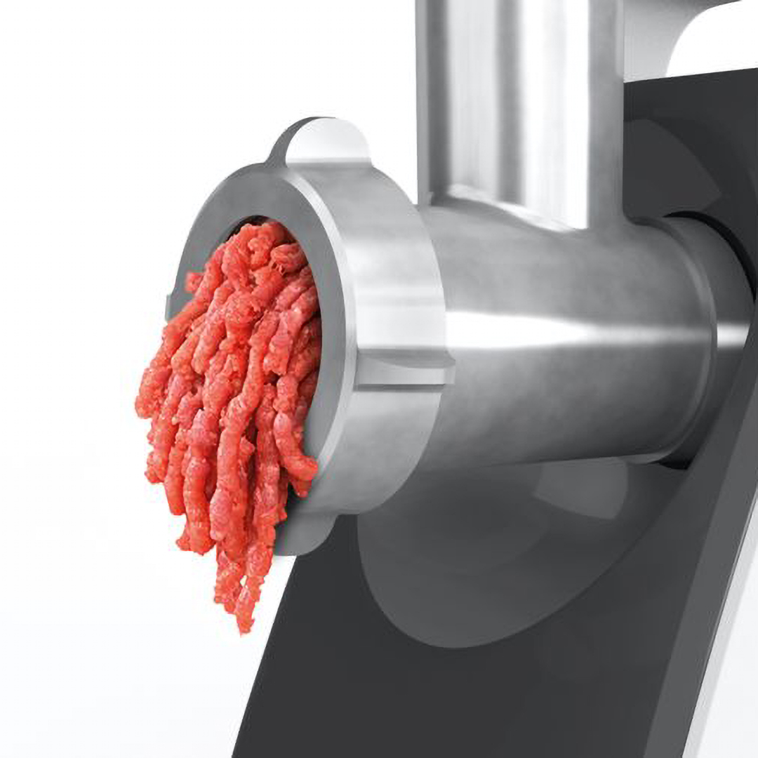 Bosch CompactPower Meat Mincer with Attachments 1600 Watt , Black White - MFW3612A